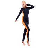 Women`S One-Piece Lycra Hooded Swimming and Diving Rash Guard